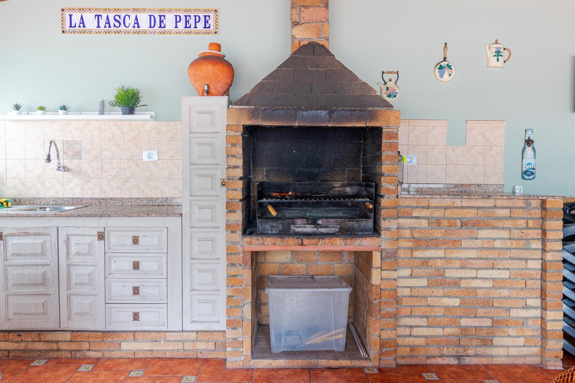Casa Marjoes - Terrace, BBQ&Parking Villa Moya  Bagian luar foto